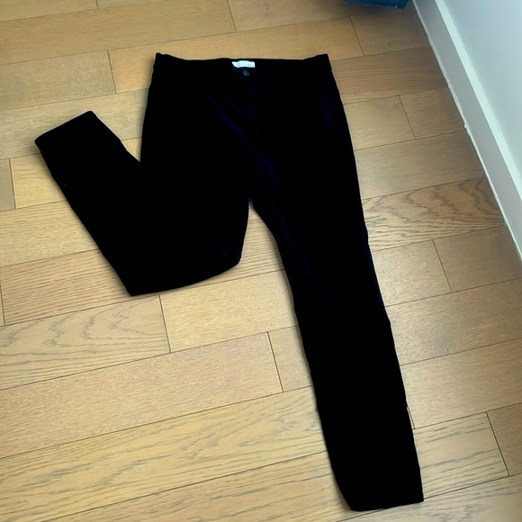 LOFT Skinny Velvet Pants - Picture 2 of 5